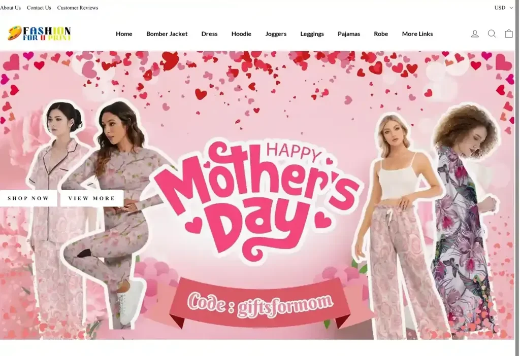 Screenshot of Non-Delivery scam website "Livepoorsale.online"