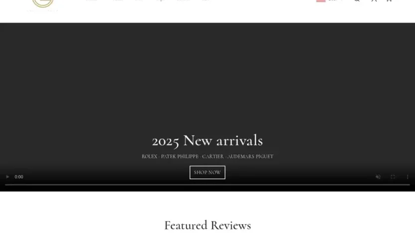 Screenshot of Non-Delivery scam website "Locylux.shop"