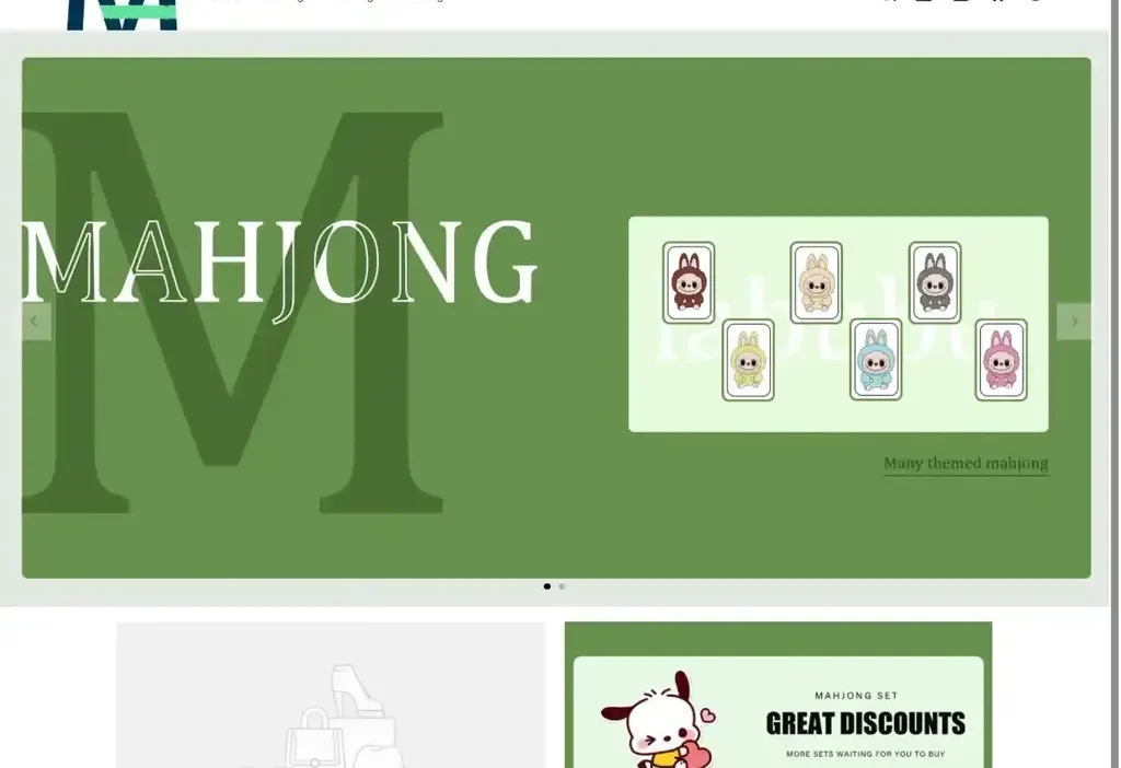 Screenshot of Non-Delivery scam website "Mahpebbles.com"