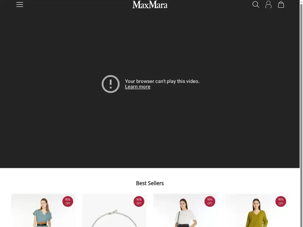 Screenshot of Non-Delivery scam website "500 Internal Server Error"