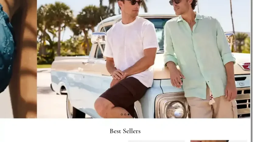 Screenshot of Non-Delivery scam website "Mc2saintbarth.shop"