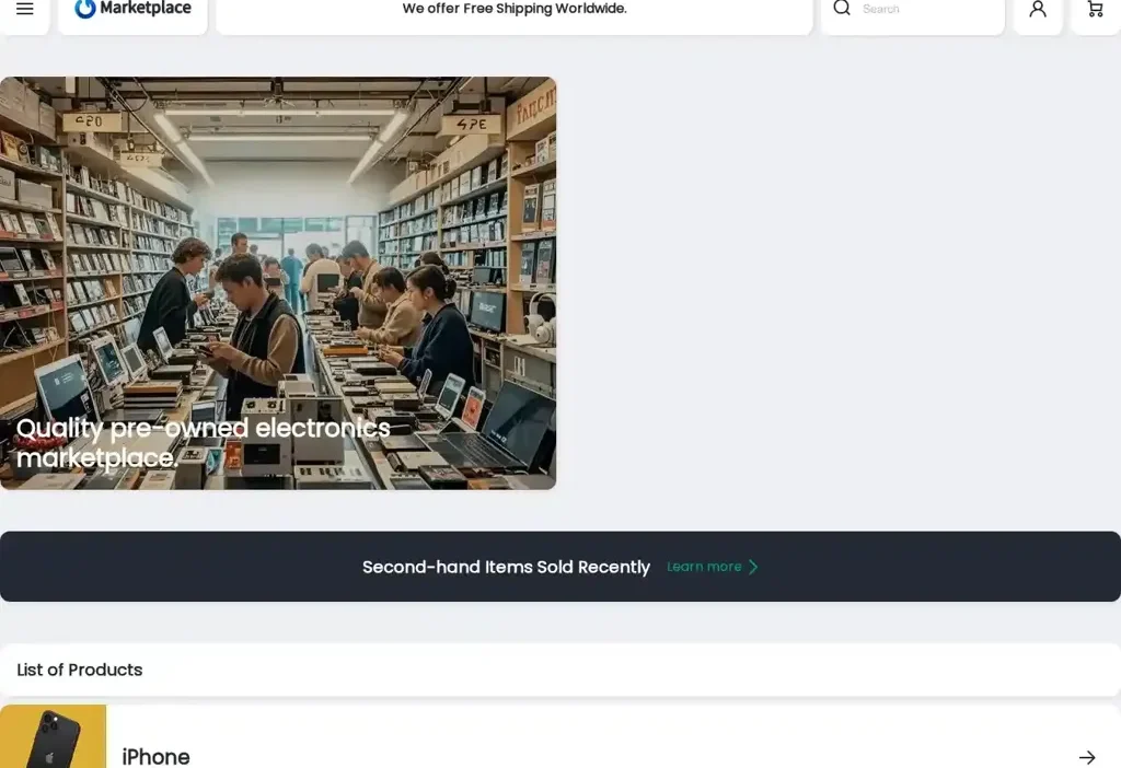 Screenshot of Non-Delivery scam website "Mmoreo.com"