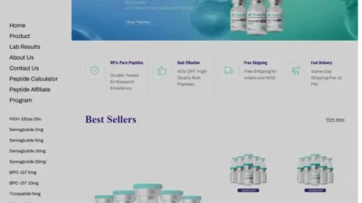 Screenshot of Non-Delivery scam website "Modfitsupps.com"