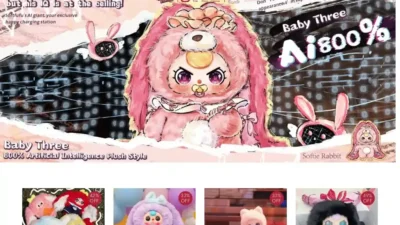 Screenshot of Non-Delivery scam website "Monsti.store"