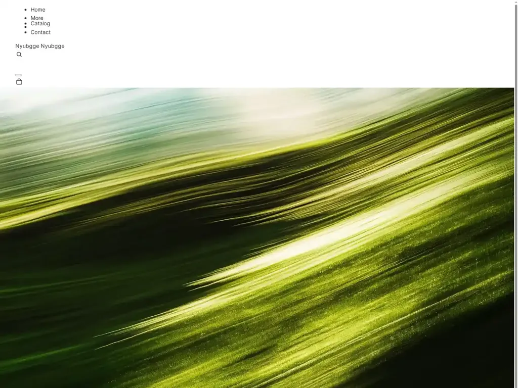 Screenshot of Non-Delivery scam website "Nyubgge"