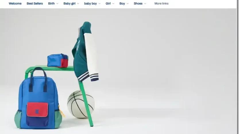 Screenshot of Non-Delivery scam website "Okaidiofficial.com"