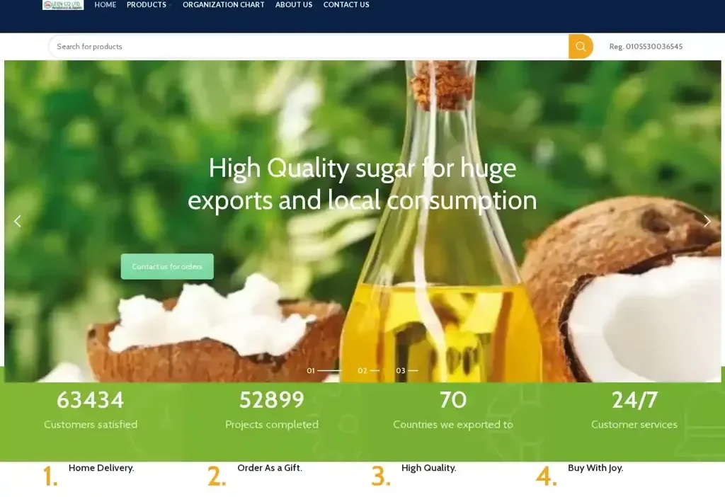 Screenshot of Non-Delivery scam website "Olcoltd.com"