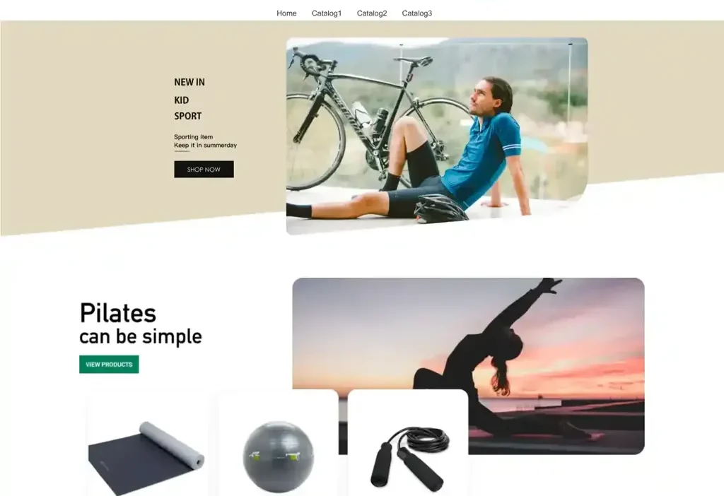 Screenshot of Non-Delivery scam website "Onlinegoodsselling.com"