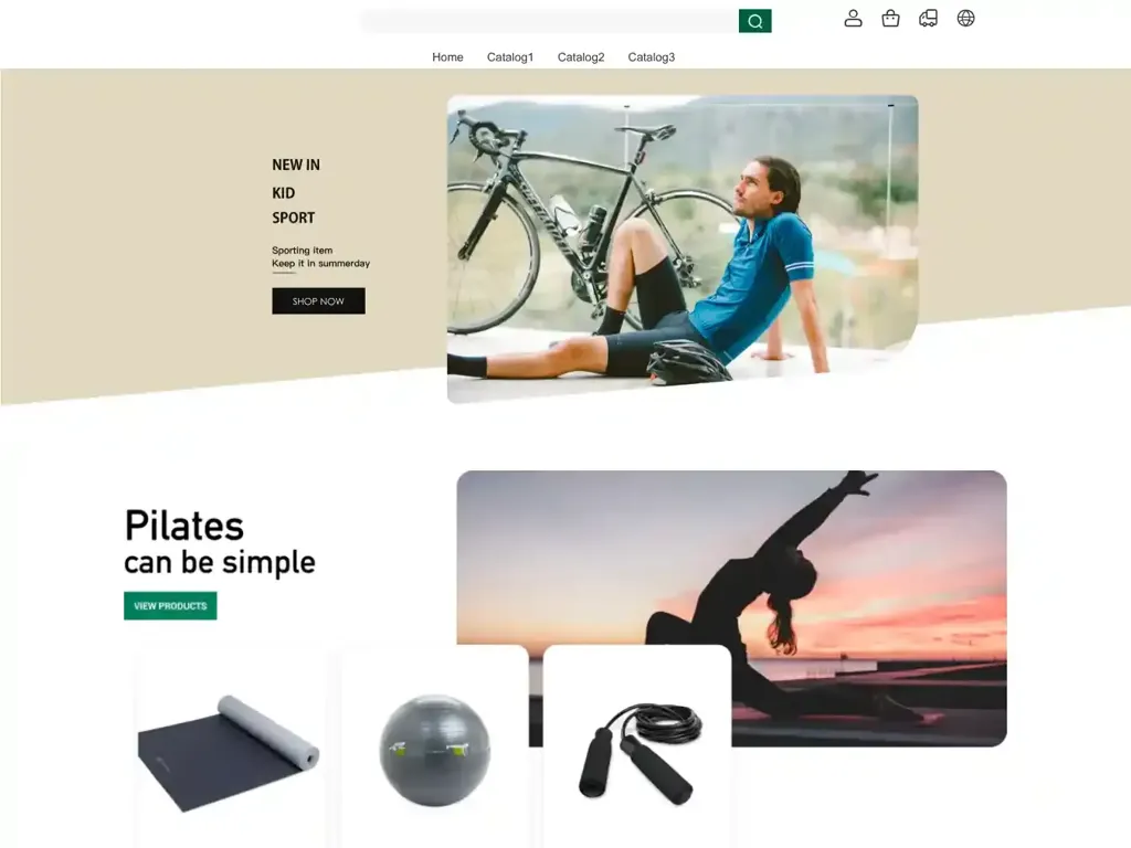 Screenshot of Non-Delivery scam website ""