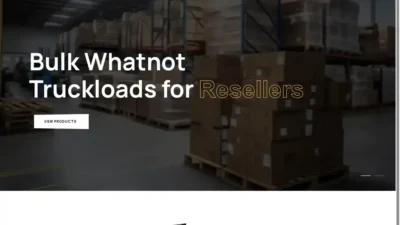 Screenshot of Non-Delivery scam website "Palletkings.store"