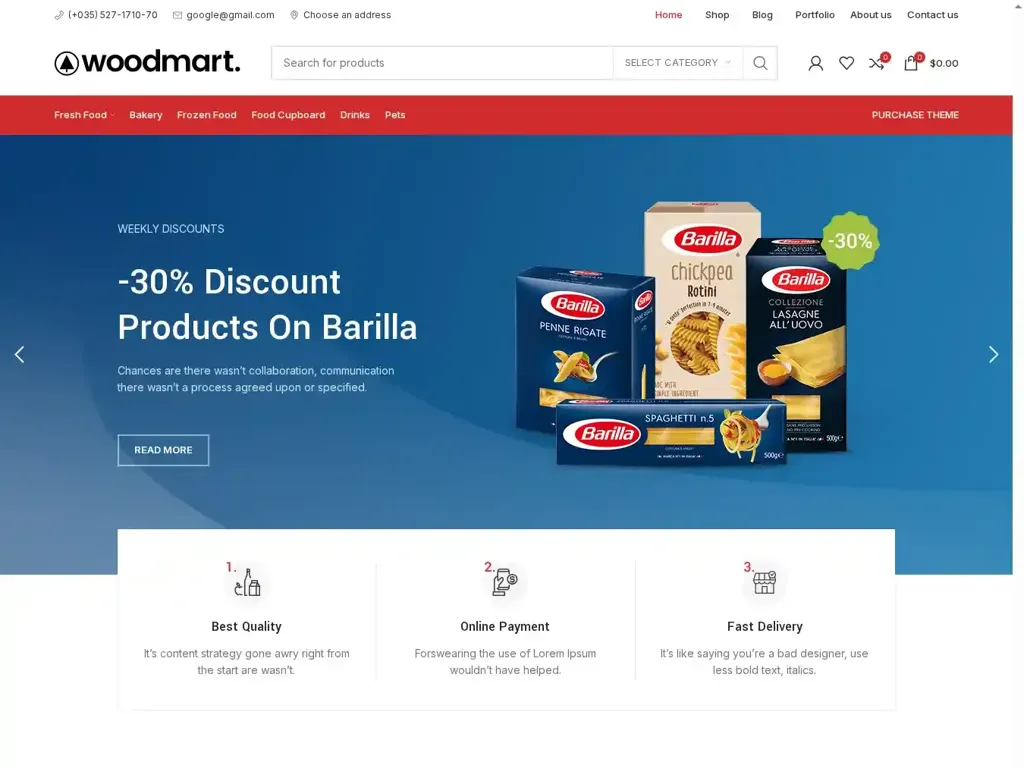 Screenshot of Liquidation scam website "Pallet Liquidation Corner – My WordPress Blog"