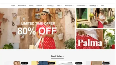 Screenshot of Non-Delivery scam website "Pamelascottofficial.com"