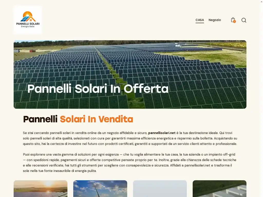 Screenshot of Non-Delivery scam website "Home - Online Store"