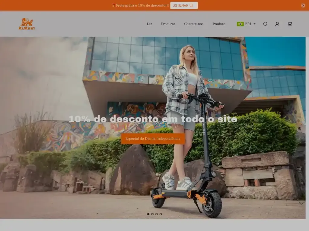 Screenshot of Non-Delivery scam website "500 Internal Server Error"