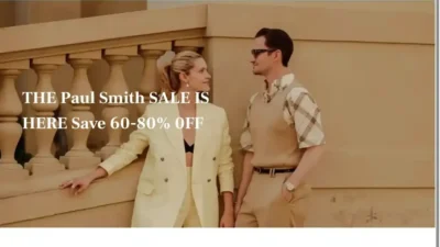 Screenshot of Non-Delivery scam website "Paulsmithsale-eu.com"