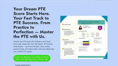 Screenshot of Non-Delivery scam website "Pearsonsuccessmadeeasy.com"