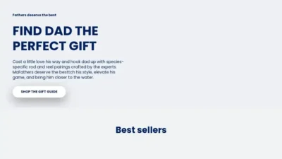 Screenshot of Non-Delivery scam website "Pennfishings.com"