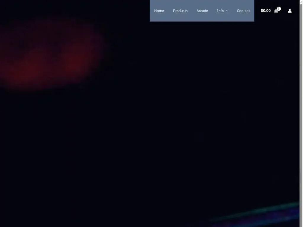 Screenshot of Non-Delivery scam website "Home - pins4ballsmachine.com"