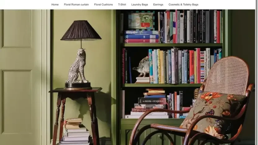 Screenshot of Non-Delivery scam website "Potterbarnhome.shop"