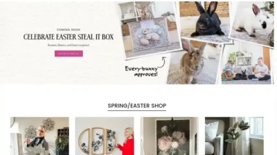 Screenshot of Non-Delivery scam website "Pzexclusivegreatdeals.shop"