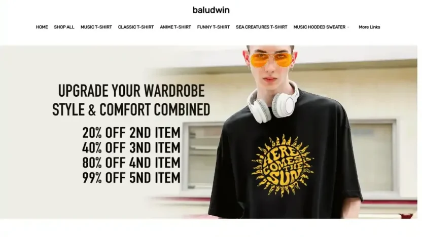 Screenshot of Non-Delivery scam website "Quarntino.shop"