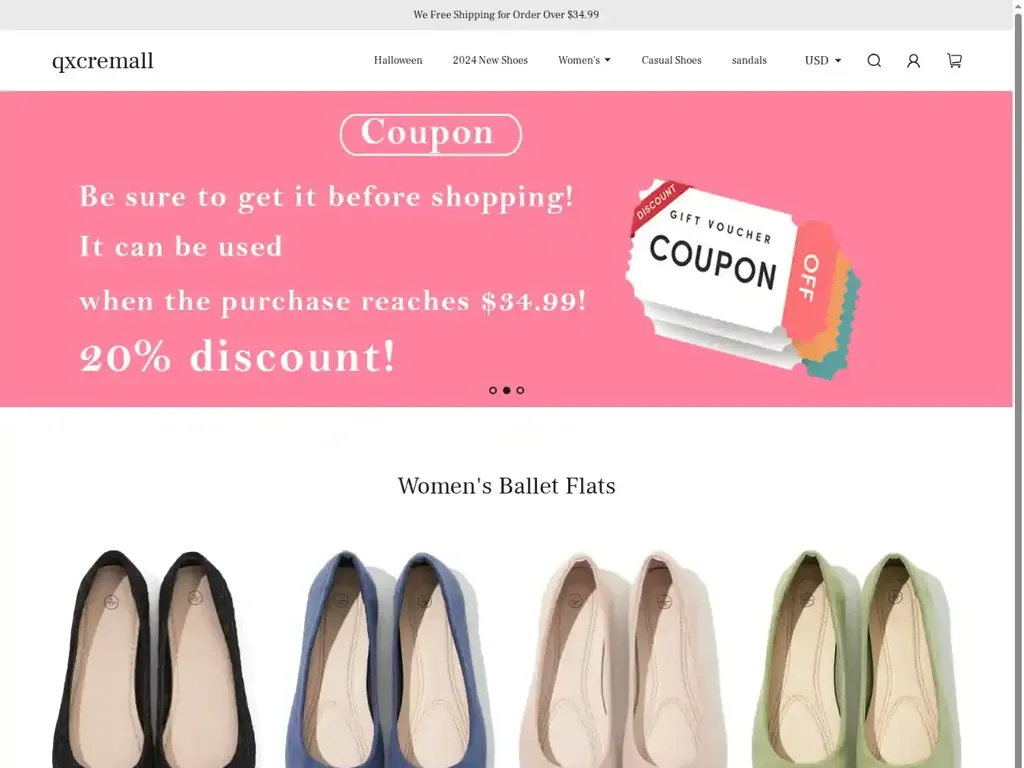 Screenshot of Non-Delivery scam website "500 Internal Server Error"