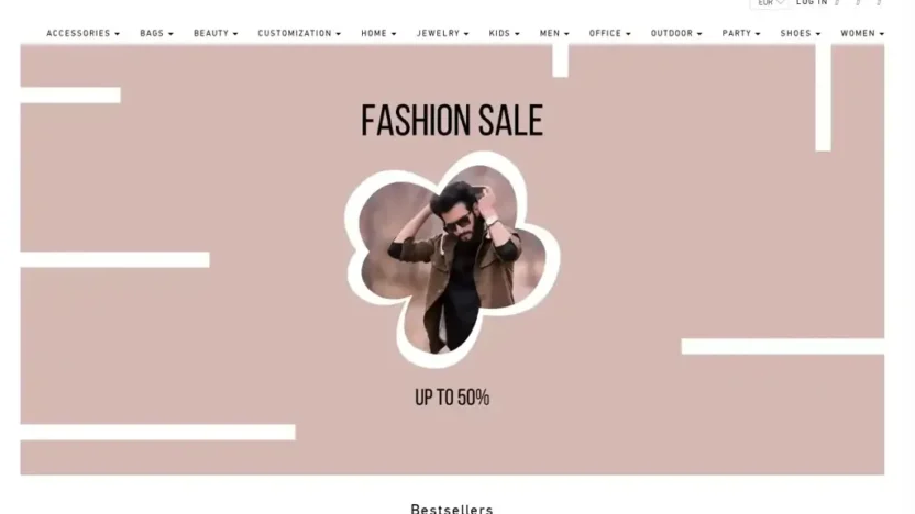 Screenshot of Non-Delivery scam website "Ralph-laurenvip.com"