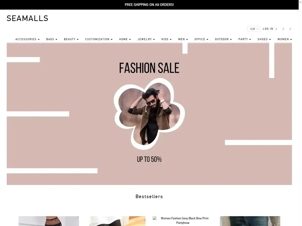 Screenshot of Non-Delivery scam website "500 Internal Server Error"
