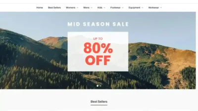Screenshot of Non-Delivery scam website "Regattaofficial.com"