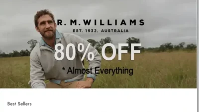 Screenshot of Non-Delivery scam website "Rmwearsonline.com"