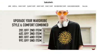 Screenshot of Non-Delivery scam website "Roertbari.shop"