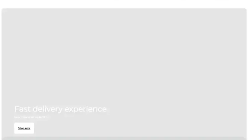Screenshot of Non-Delivery scam website "Secondehand.online"