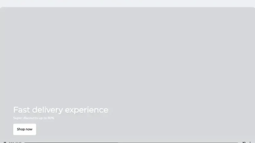 Screenshot of Non-Delivery scam website "Secondhandmall.site"