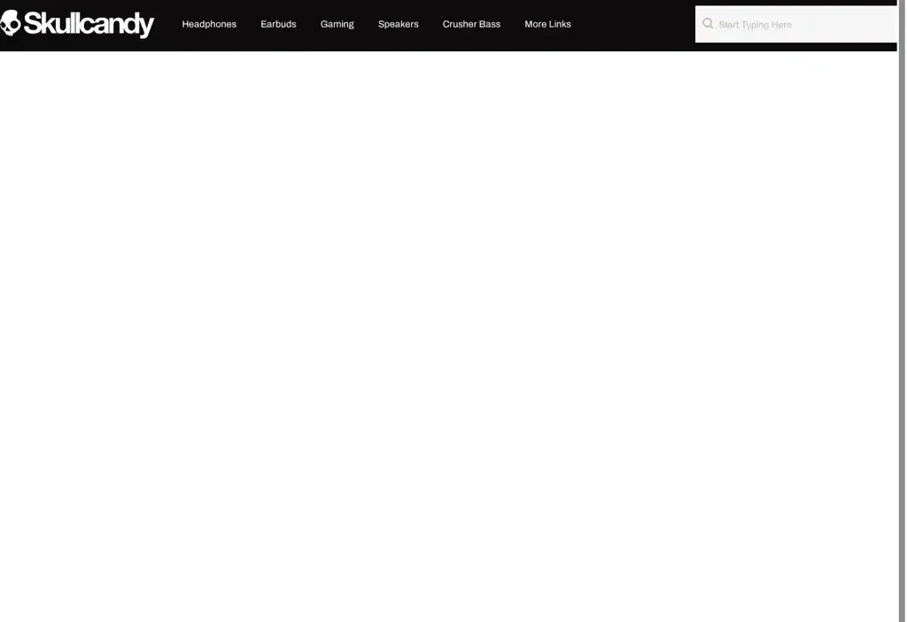 Screenshot of Non-Delivery scam website "Skullcandyvip.com"