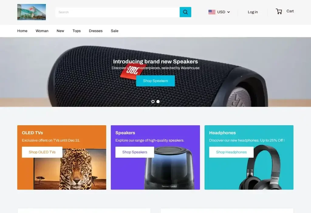 Screenshot of Non-Delivery scam website "Specialoffermall.online"