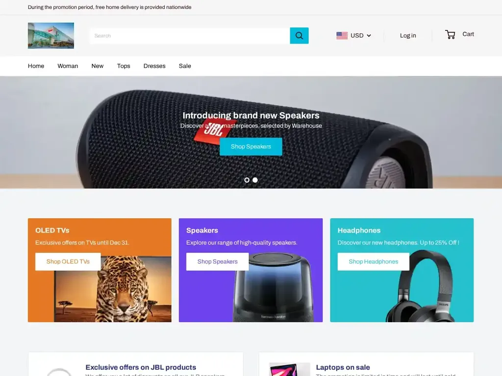Screenshot of Non-Delivery scam website "500 Internal Server Error"