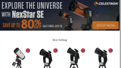 Screenshot of Non-Delivery scam website "Summersaleus.shop"