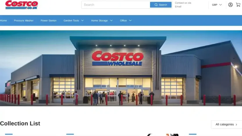 Screenshot of Non-Delivery scam website "Supermarketsvip.com"