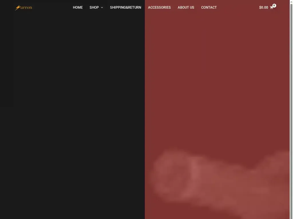 Screenshot of Non-Delivery scam website "Home - surronbikesforsale"