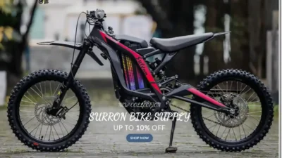 Screenshot of Non-Delivery scam website "Surronbikesupply.com"