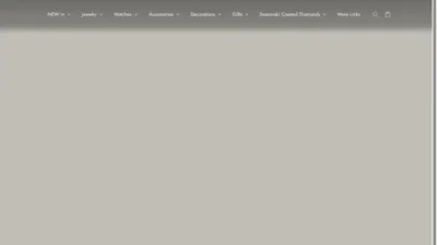 Screenshot of Non-Delivery scam website "Swarovski-jp.com"