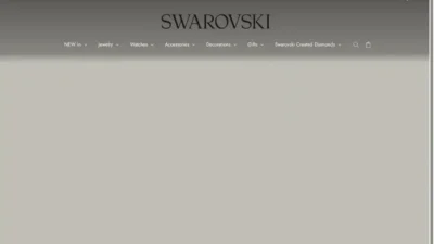 Screenshot of Non-Delivery scam website "Swarovski-wordsale.com"