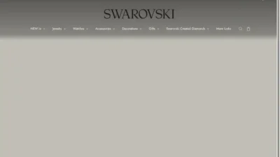 Screenshot of Non-Delivery scam website "Swarovskiss-vip.com"