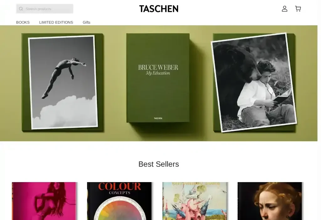 Screenshot of Non-Delivery scam website "Taschensale.com"