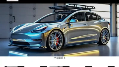 Screenshot of Non-Delivery scam website "Teslaaccessoriess.com"