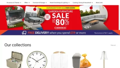 Screenshot of Non-Delivery scam website "Tharangeuk.com"