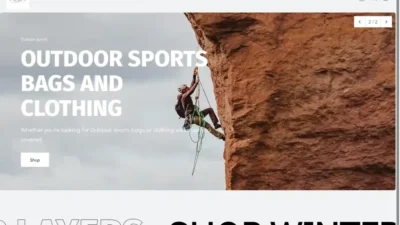 Screenshot of Non-Delivery scam website "Tongsport652.shop"