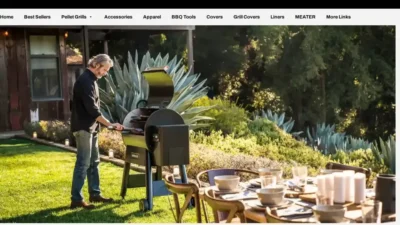 Screenshot of Non-Delivery scam website "Traegerofficial.com"