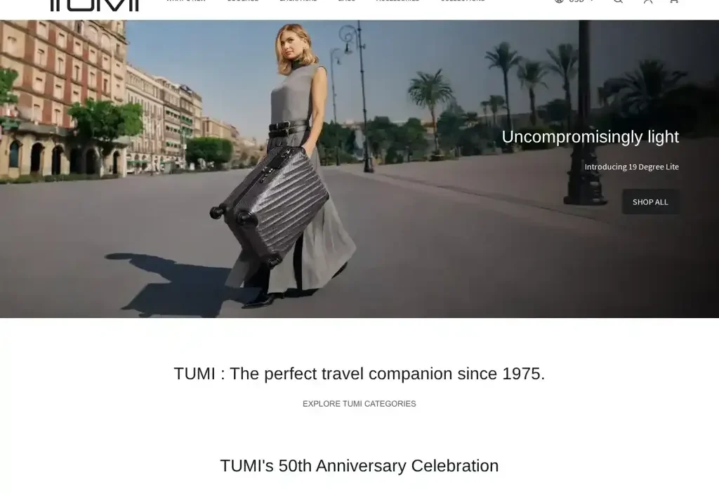 Screenshot of Non-Delivery scam website "Tumisvip.shop"