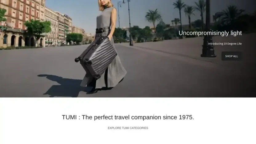 Screenshot of Non-Delivery scam website "Tumisvip.shop"